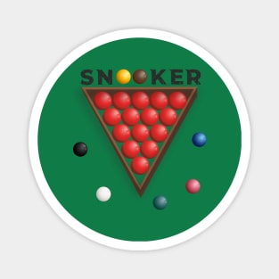 Snooker Ball Design Magnet